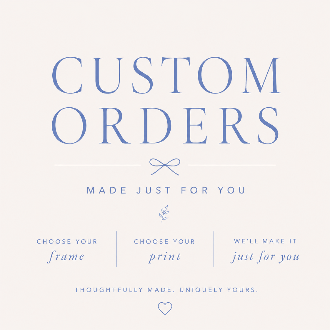 Custom Framed Object | Pre-Order